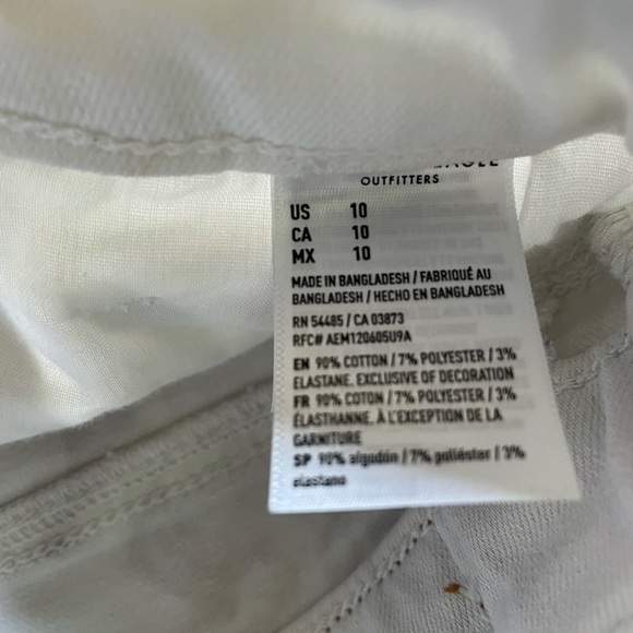 American Eagle white shorts - Picture 3 of 4